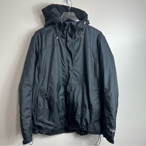 L.L. Bean Women's Trail Model Rain Jacket, Fleece-Lined size 2x